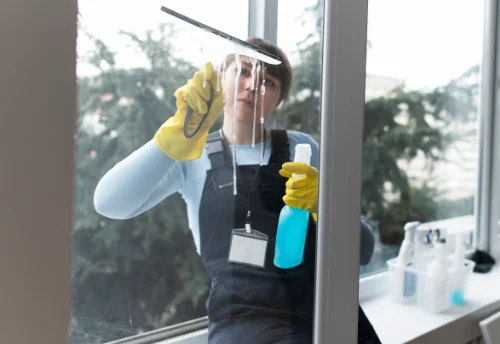 Nettoyage de vitres intérieures et extérieures à Primelin